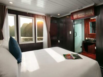 下龍灣拉里賈納經典遊輪海景豪華房15 m²