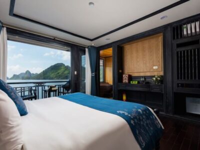  下龍灣拉里賈納豪華郵輪下龍套房45m²