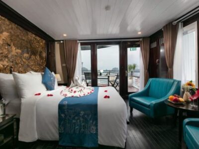 下龍灣拉里賈納經典遊輪露台套房27 m²