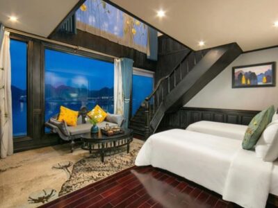 下龍灣拉里賈納豪華郵輪家庭複式套房 90 m²