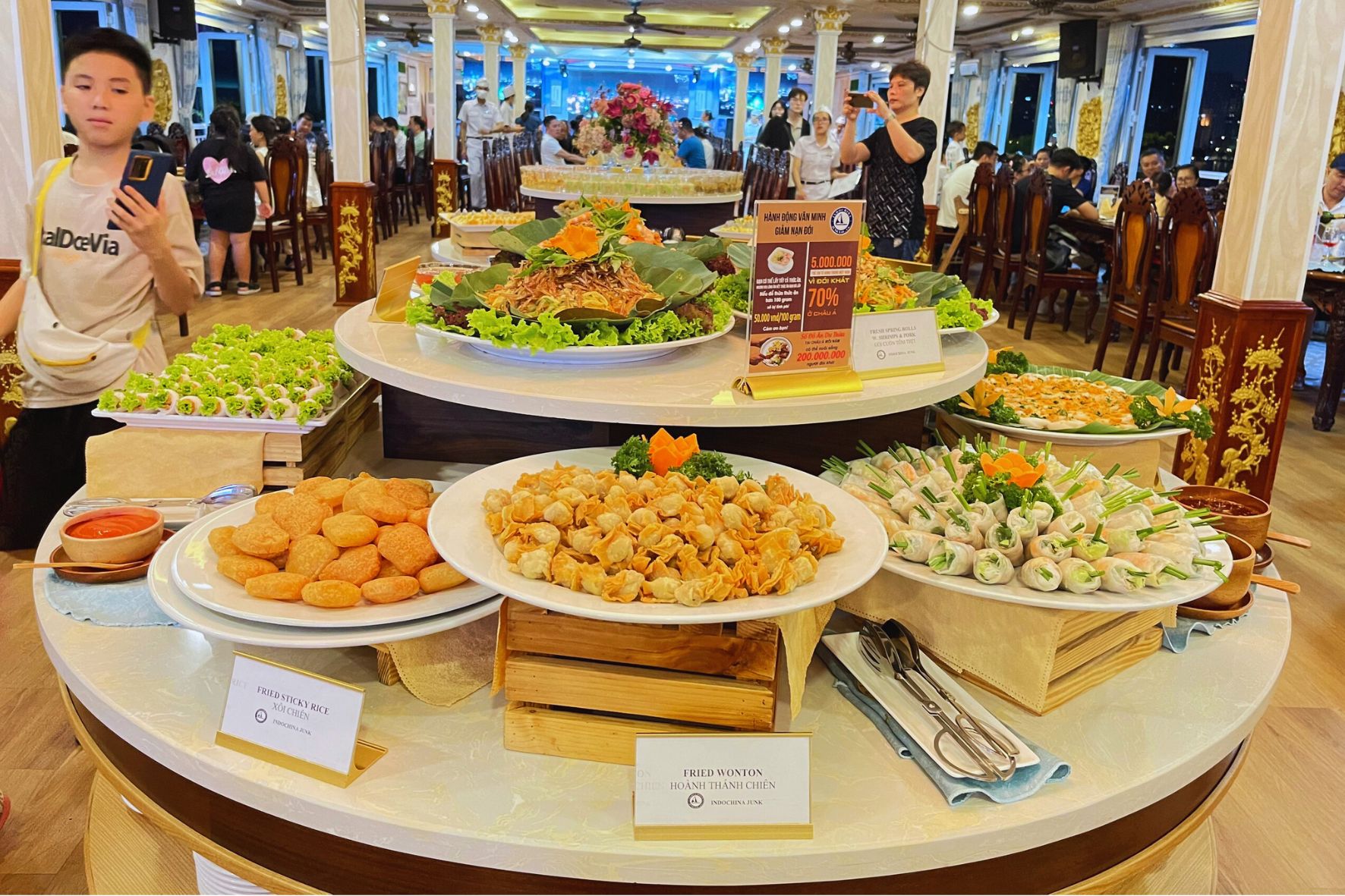 西貢河印度支那女王號遊輪晚宴 (Indochina Queen Dinner Cruise on Saigon River):圖片 10