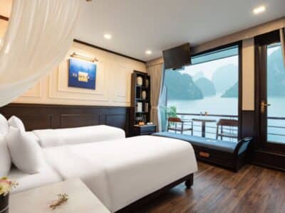 下龍灣阿曼達豪華遊輪高級家庭連通房60 ㎡