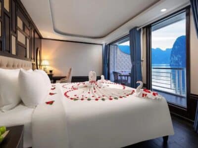 下龍灣水族優雅遊輪水族蜜月套房45 m²