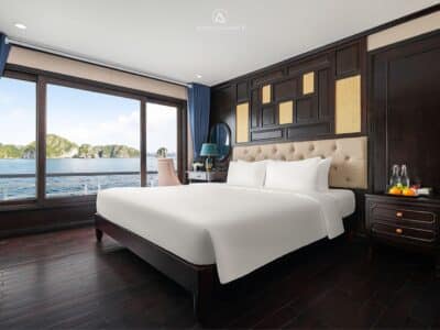 下龍灣水族優雅遊輪小型海景小屋28㎡