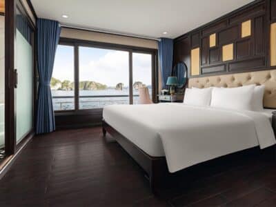 下龍灣水族優雅遊輪水族高級海景小屋30㎡