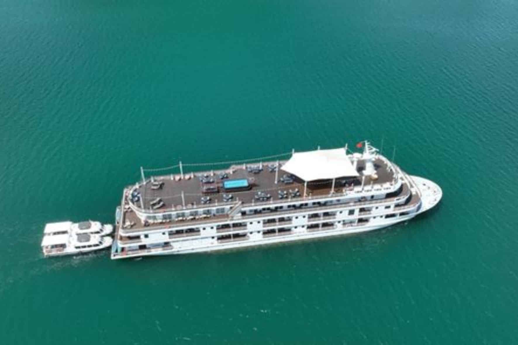 Ha Long Bay Paradise Grand Cruise下龍灣天堂豪華郵輪★★★★★:圖片 2