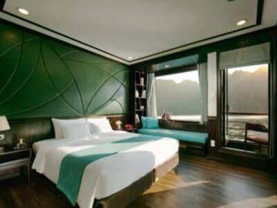 下龍灣牡丹遊輪豪華陽台房26 m²