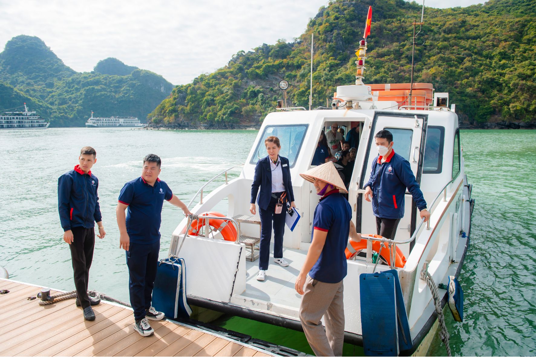 Ha Long Bay Scarlet Pearl Cruises下龍灣猩紅色珍珠遊輪★★★★★:圖片 10