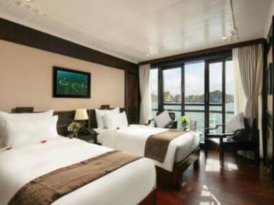 下龍灣百合郵輪海景尊貴豪華房16㎡