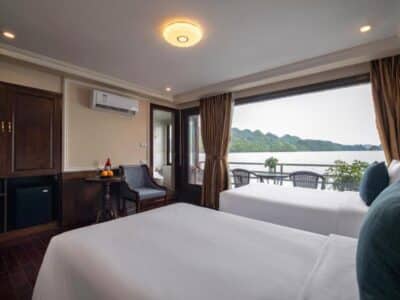 下龍灣潘朵拉遊輪套房陽台 25㎡