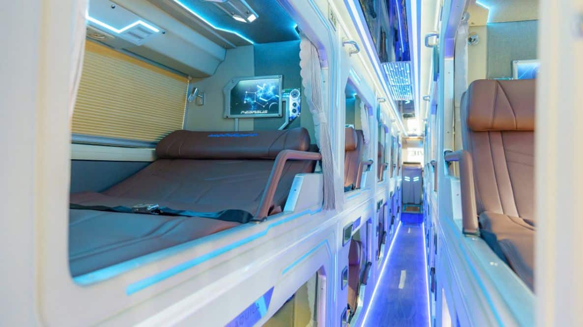 河內往返薩帕豪華21人座臥舖巴士:圖片 6