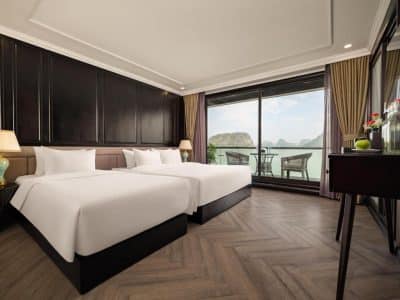 下龍灣多利亞遊輪海景家庭連通套房69㎡