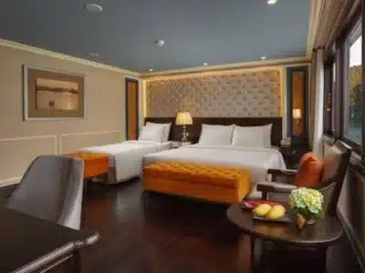 下龍灣雅典娜皇家遊輪家庭三人套房45㎡