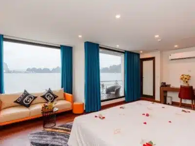 下龍灣海珊瑚海景豪華套房30㎡