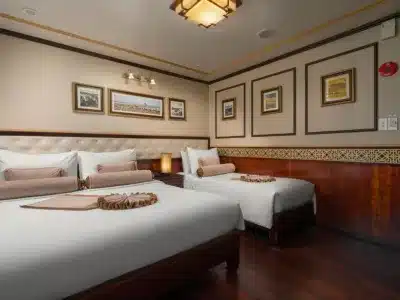 下龍灣天鵝號遊輪三人套房22 m²